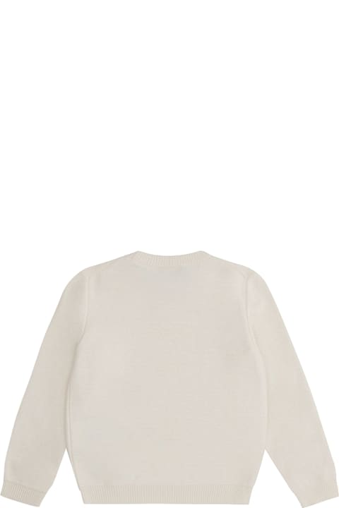 Young Versace for Women Young Versace Wool-blend Crew-neck Sweater