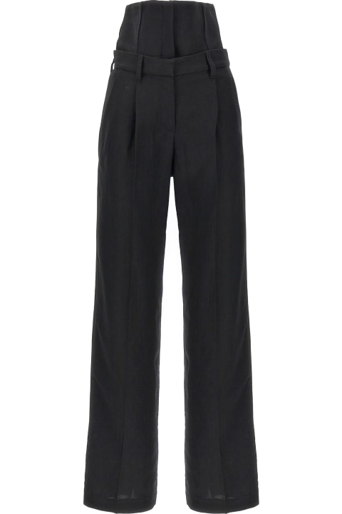 Brunello Cucinelli Pants & Shorts for Women Brunello Cucinelli High Waisted Tailored Trousers