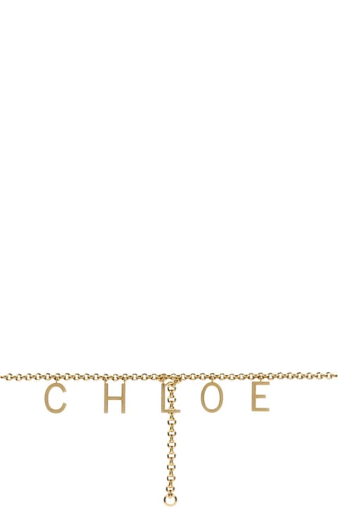 Chloé Gold Metal Belt