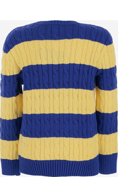 Polo Ralph Lauren Topwear for Boys Polo Ralph Lauren Cotton Sweater With Logo