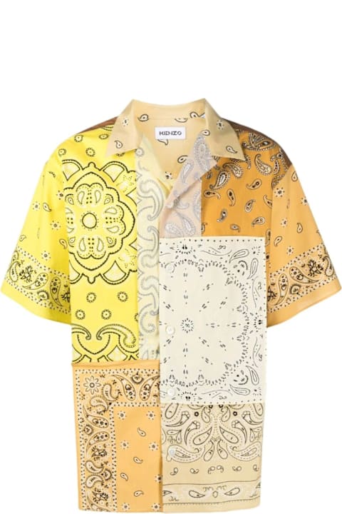 Homeware Kenzo Patchwork Short Sleeves Shirt