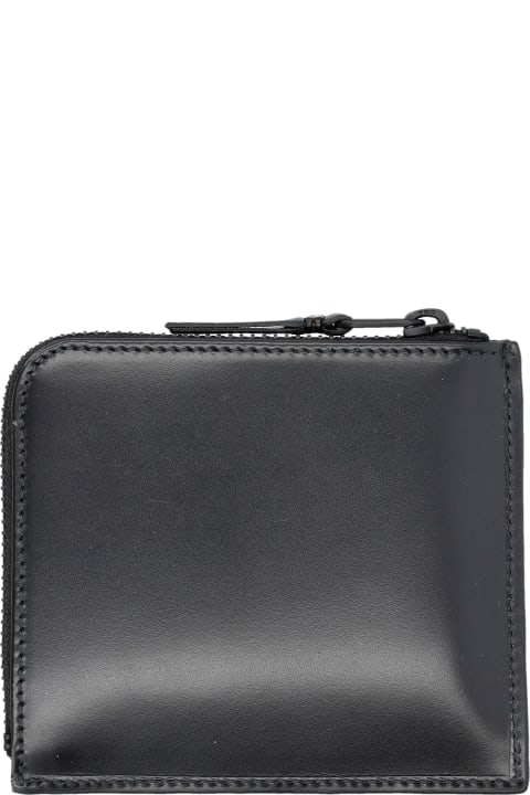 Wallets for Women Comme des Garçons Wallet Very Black Zip Wallet