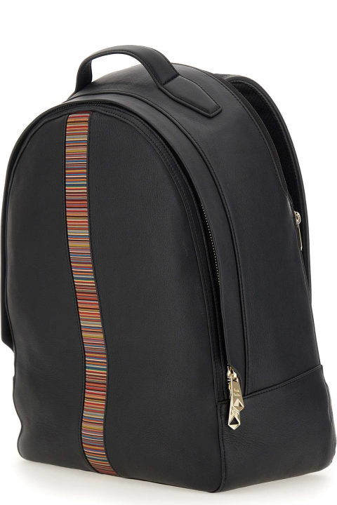 メンズ Paul Smithのバックパック Paul Smith 'london' Leather Backpack