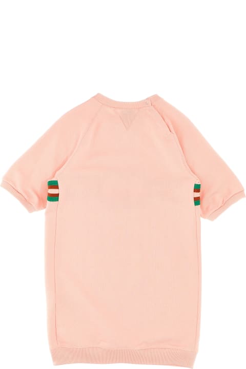 Gucci for Girls Gucci Embroidered Logo Dress