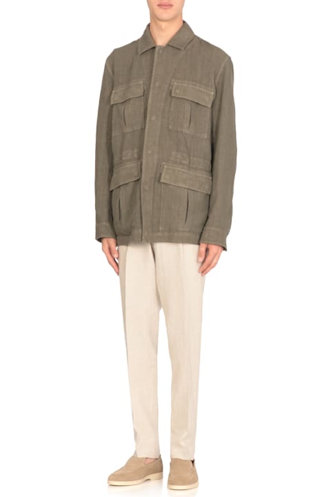 Fashion for Men Peserico Linen Shirt