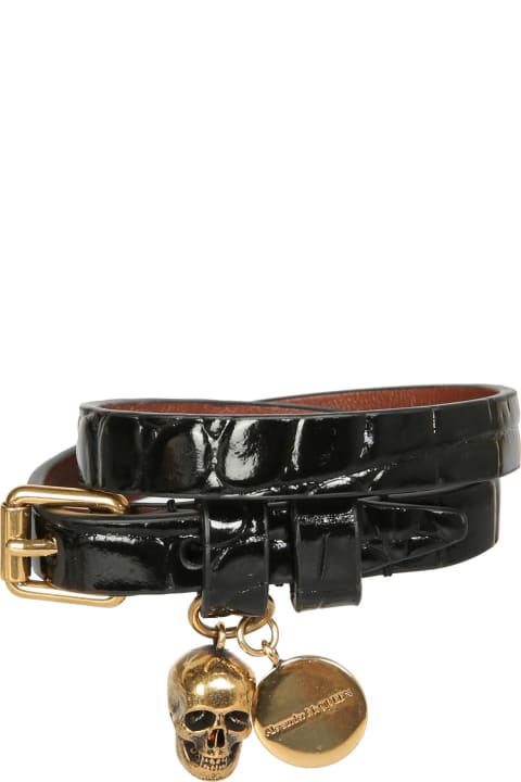 Alexander McQueen for Women Alexander McQueen Leather Bracelet