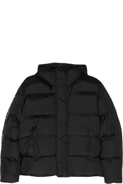 Dsquared2 Topwear for Girls Dsquared2 Black Down Jacket Unisex