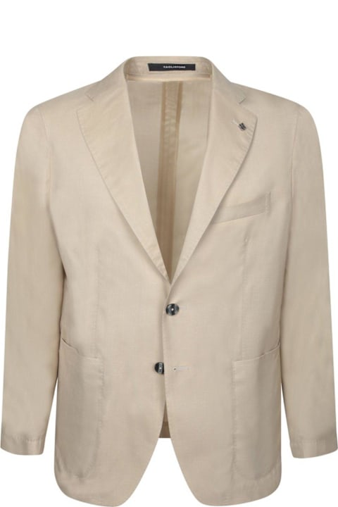 Tagliatore for Men Tagliatore Gdakar Brooch Detailed Blazer