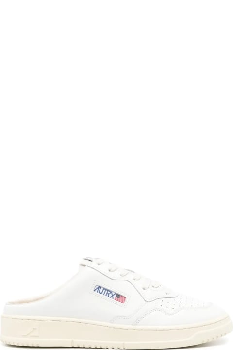 Autry Sneakers for Women Autry White Medalist Mule Sneakers