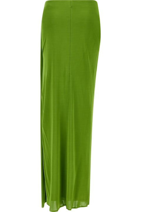 Elisabetta Franchi for Kids Elisabetta Franchi Shiny Viscose Skirt