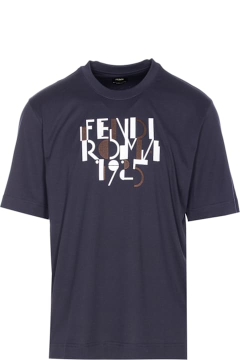 Homeware Fendi Fendi Roma 1925 Print T-shirt