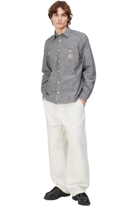 Fashion for Men Carhartt Wip Wide Panel Off-white Trousers
