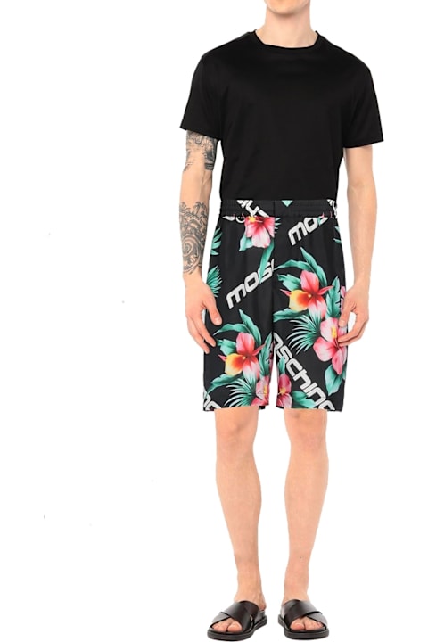 Homeware Moschino Floral Print Silk Shorts