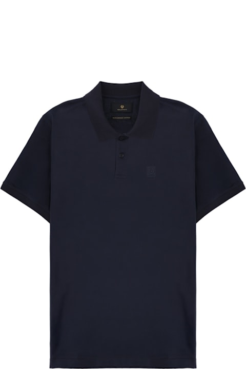 Belstaff for Women Belstaff Polo "steel" Con Patch Logo