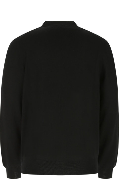 Alexander McQueen Sweaters for Women Alexander McQueen Black Wool Cardigan