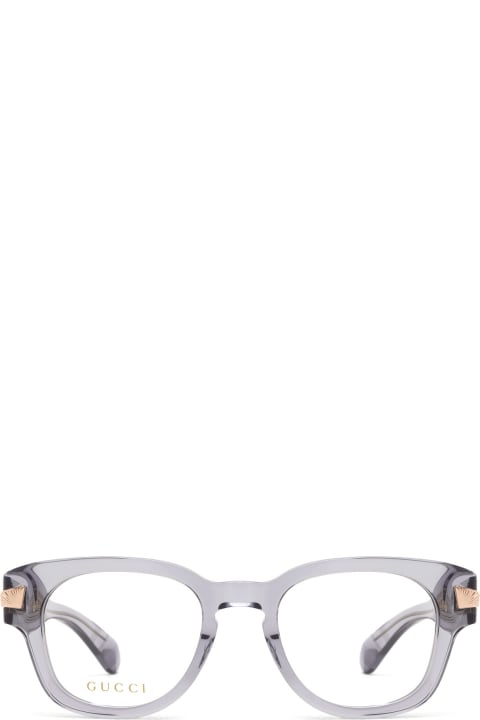 Gucci Eyewear Eyewear for Men Gucci Eyewear Gg1518o Grey Glasses