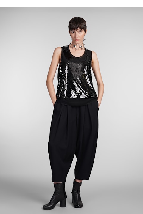 Fashion for Women Comme des Garçons Topwear In Black Polyester