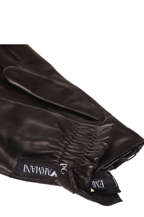 Fashion for Men Emporio Armani Emporio Armani Gloves Black