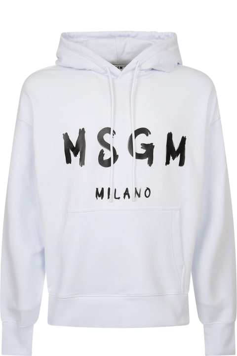 メンズ MSGMのフリース＆ラウンジウェア MSGM Branded Sweatshirt