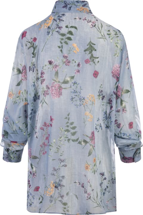 Fashion for Women Ermanno Scervino Soft Shirt With Floral Print