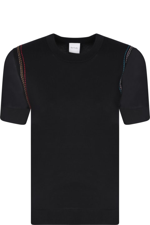 Paul Smith Topwear for Women Paul Smith Short Sleeves Black T-shirt