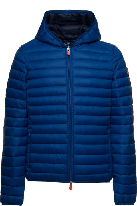 Ecological Bluette Quilted Nylon Down Jacket Save The Duck Man