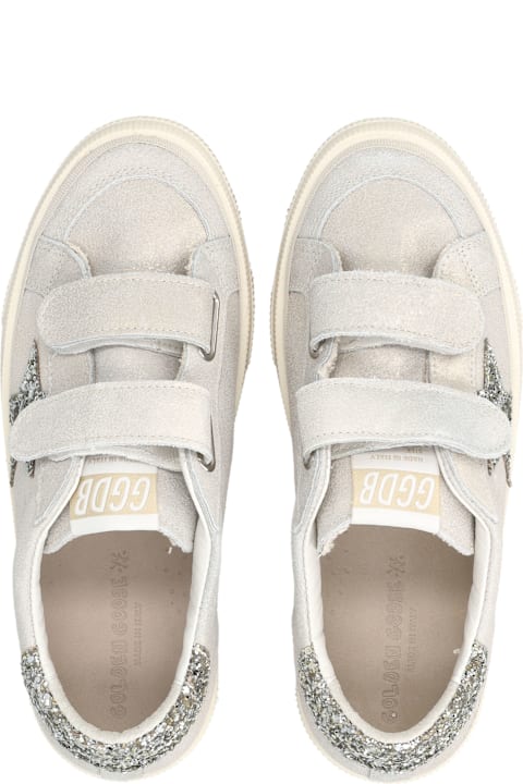 Homeware Golden Goose Golden Goose Kids May School Glitter Sneaker
