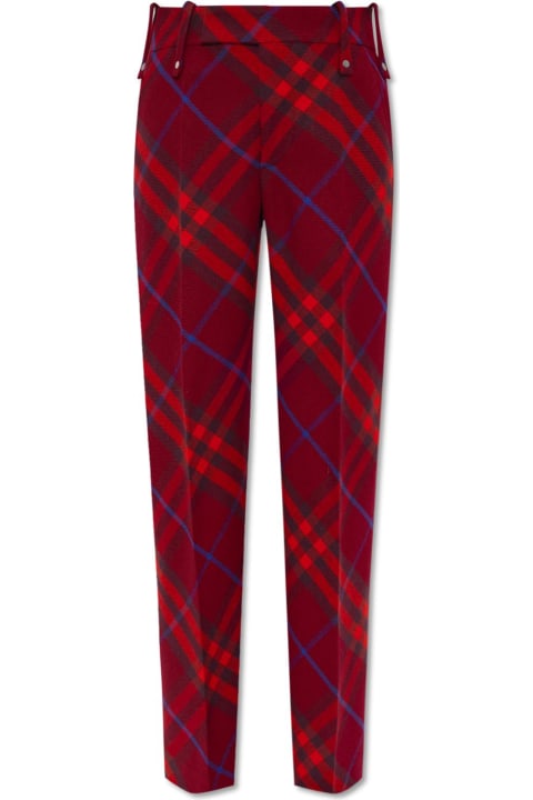 Burberry Sale for Women Burberry Checked Trousers