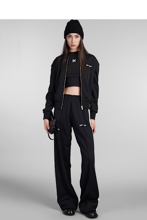 Palm Angels Fleeces & Tracksuits for Women Palm Angels Sweatshirt In Black Polyester