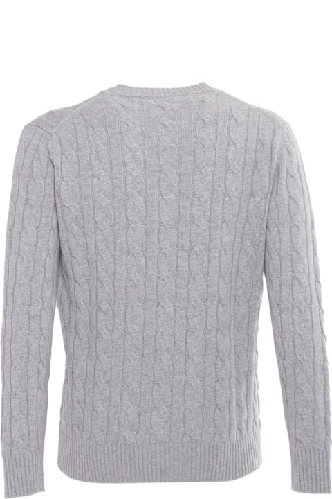 آخر صيحات الموضة من القسم الرجالي Kangra Ribbed Crewneck Sweater