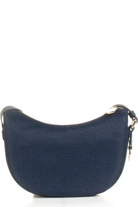 Bags Sale for Women Borbonese Luna Mini Shoulder Bag In Op Fabric