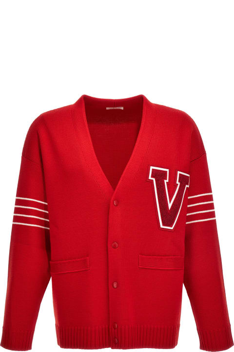 Sweaters for Men Valentino Garavani Valentino 'vlogo' Cardigan
