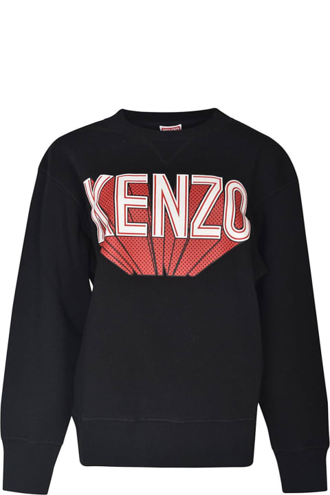 Kenzo for Women Kenzo Logo Printed Crewneck Sweatshirt