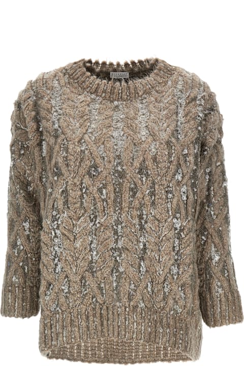 Brunello Cucinelli Sequin Sweater