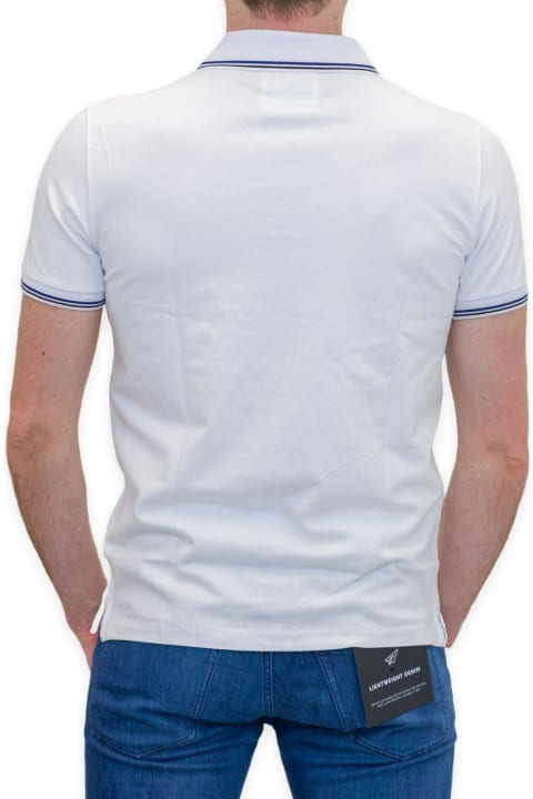 Logo Printed Short Sleeved Polo Shirt