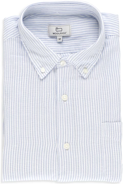 Fashion for Men Woolrich Blend Linen Shirt