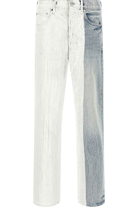 Homeware Purple Brand 'crackle Silver' Jeans