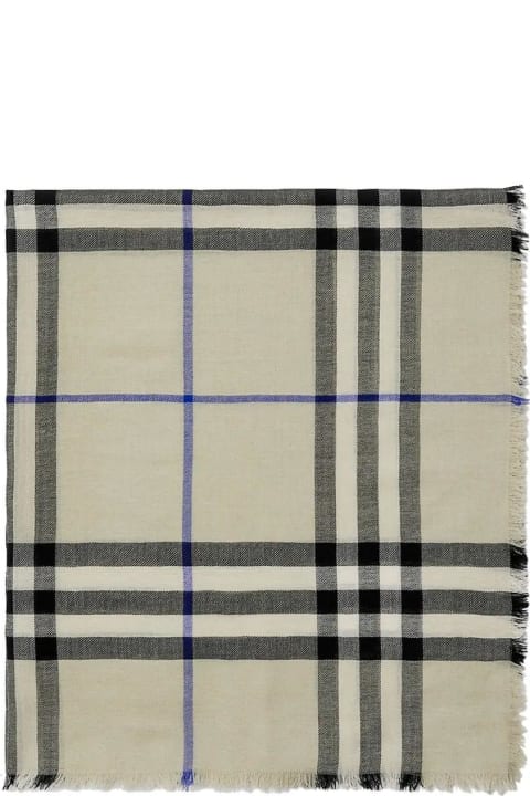 Burberry Scarves & Wraps for Women Burberry Checked Scarf