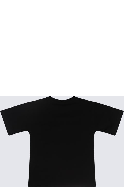 Moschino Kids Moschino Black Cotton T-shirt