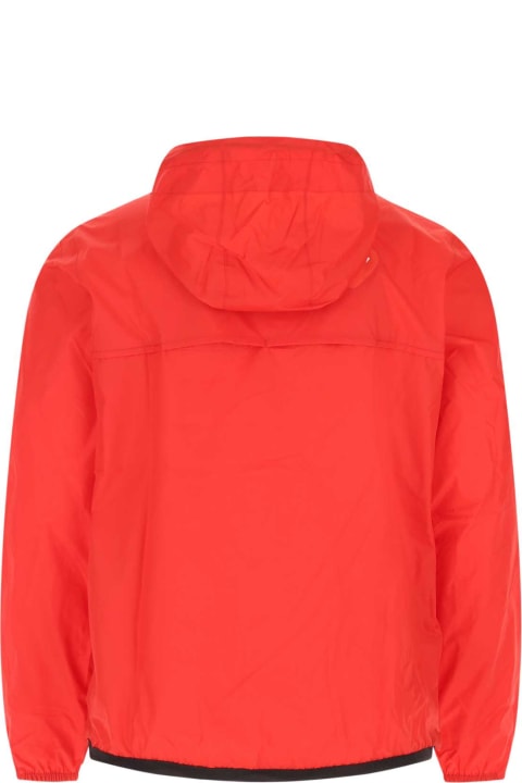 Comme des Garçons Play for Women Comme des Garçons Play Red Nylon K-way