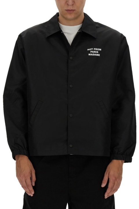 Drôle de Monsieur Coats & Jackets for Men Drôle de Monsieur "slogan" Jacket