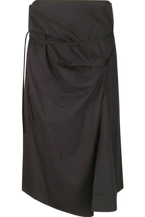 Lemaire Skirts for Women Lemaire Asymmetrical Tied Skirt