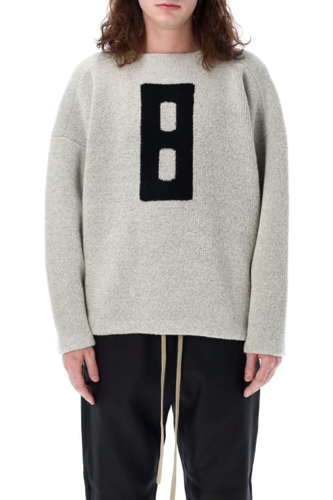 Fear of God Sweaters for Men Fear of God Boucle Straight Neck Sweater
