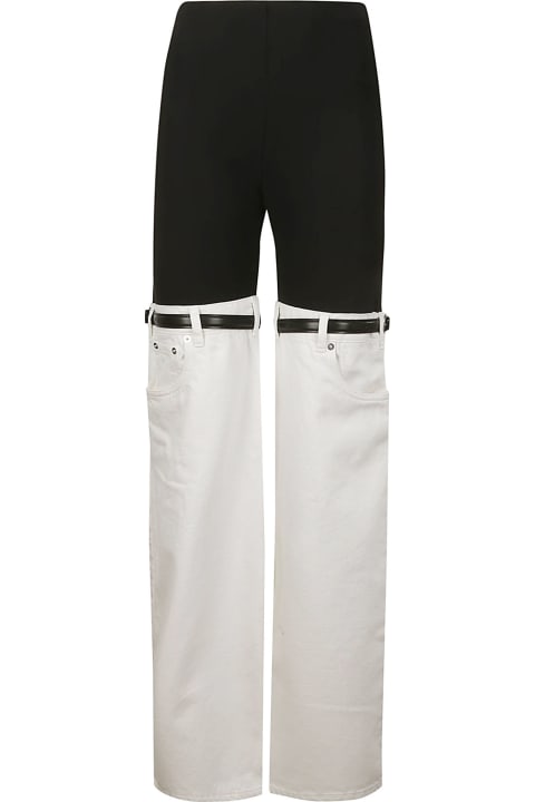 Coperni Pants & Shorts for Women Coperni Hybrid Denim Trousers