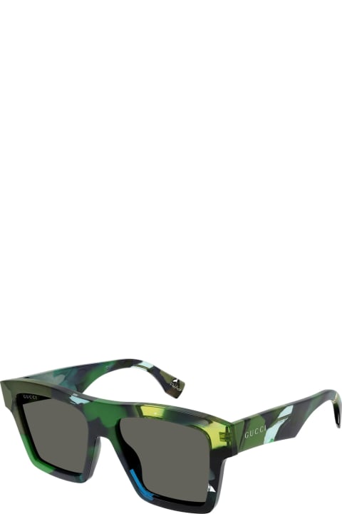 Gucci Eyewear Eyewear for Men Gucci Eyewear Gg1623s Linea Lettering 001 Sunglasses