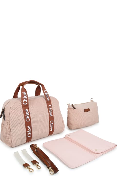 Accessories & Gifts for Baby Boys Chloé Borsa Fasciatoio Con Logo