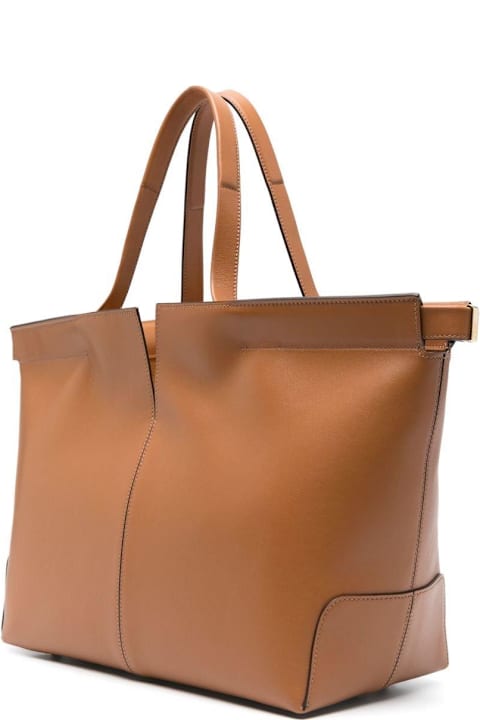 Tod's for Women Tod's Logo Debossed Medium Tote Bag