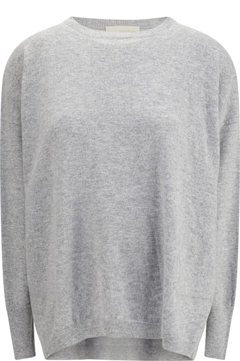 Verybusy لـ Men Verybusy Crewneck Sweater In Pure Cashmere