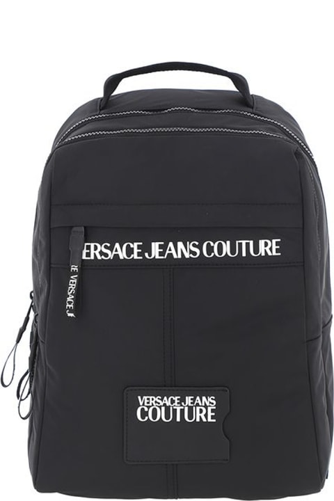 Backpacks for Men Versace Jeans Couture Bags Range Iconic Logo, Sketch 10 Nylon Logo