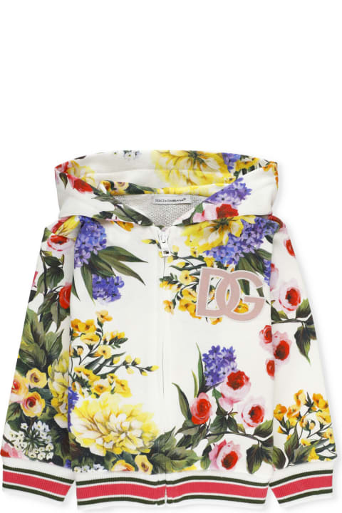 Topwear for Baby Girls Dolce & Gabbana Flower Power Sweatshirt